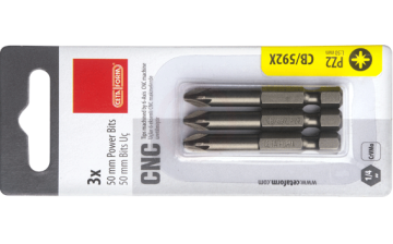 Ceta Form 3 Parça 1/4'' Pozidriv Bits Uç- PZ3 x 50 mm / Kartlı