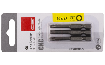 Ceta Form 3 Parça 1/4'' TORX Bits Uç - T25 x 50 mm / Kartlı