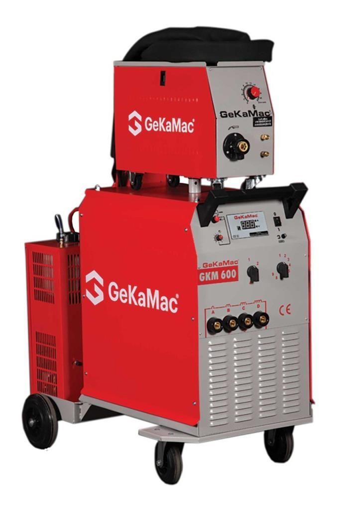 GKM 600-2W Su Soğutmalı Gazaltı Kaynak Makinası