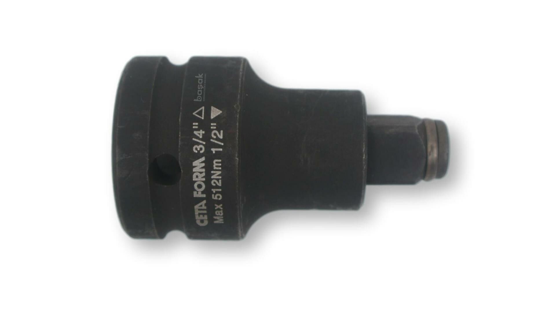 Ceta Form 3/4'' Havalı Lokma Adaptörü (D:3/4'' ˃ E:1/2'')