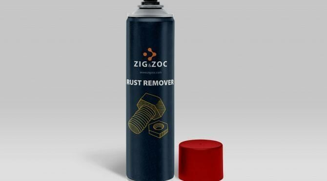 ZIG&ZOC MOS2 Rust Remover Kuvvetli Pas Sökücü 400 ML