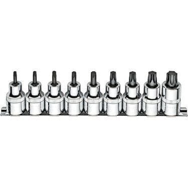 Ceta Form 9 Parça 1/2'' TORX Uçlu Lokma Takımı- Kısa Tip