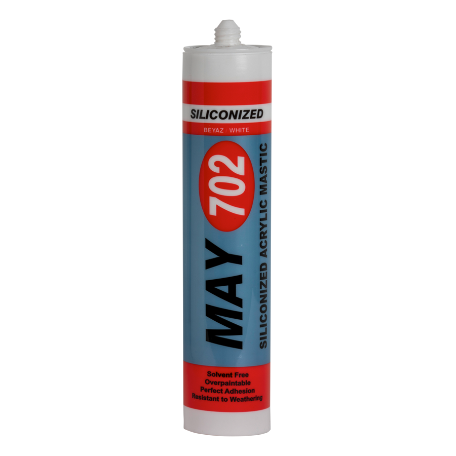 MemoSil May 702 Silikonize Mastik Beyaz 310 ML