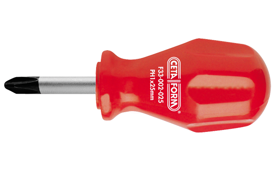 Ceta Form TOREX Topaç Yıldız Uçlu Tornavida -PH1 x 25 mm / Kartlı
