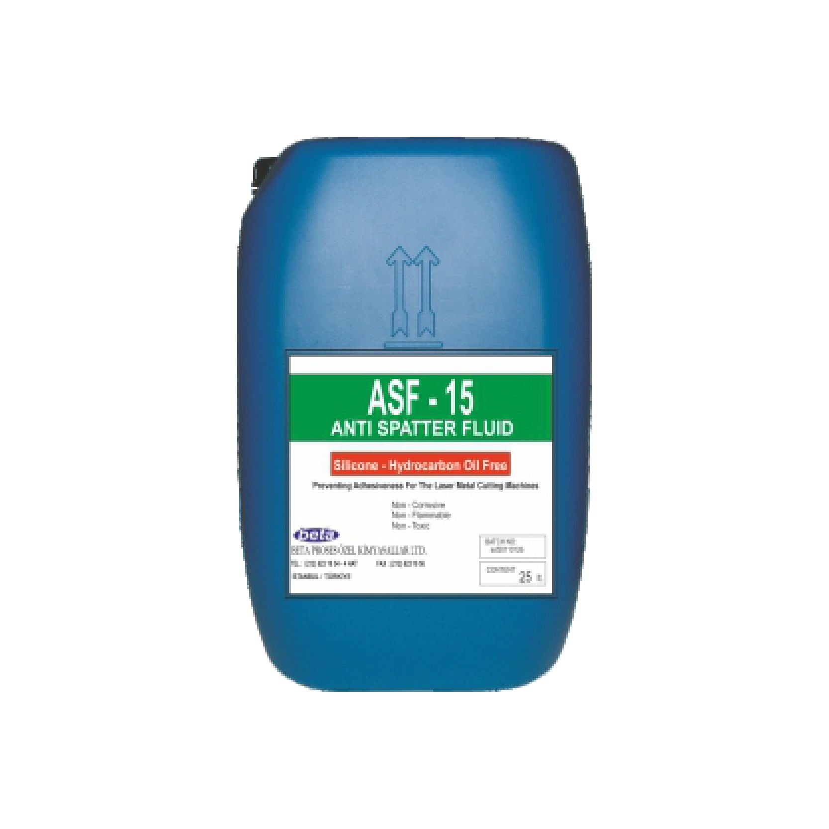 Beta ASF-15 Lazer Kesim Çapak Yapışma Önleyici 25 LT
