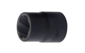 Ceta Form 1/2'' Spiral Lokma Anahtar (Aşınmış Civatalar İçin) -21 mm