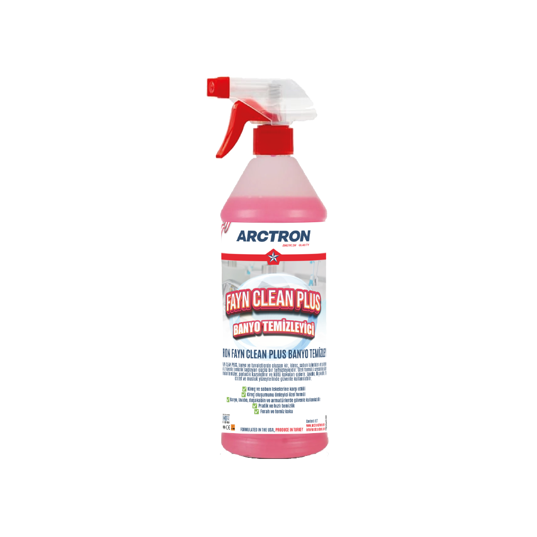 ARCTRON Fayn Clean Plus | Profesyonel Kireç Sökücü ve Banyo Hijyen Ürünü