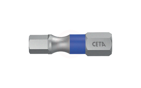 Ceta Form 1/4'' Allen Bits Uç (Renk Kodlu) - 4.0 x 25 mm