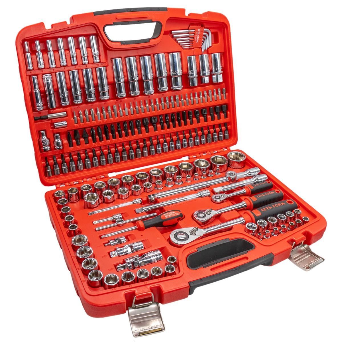 Ceta Form 52 Parça 3/8''+ 1/2'' 1000V 6-Köşe Lokma Takımı