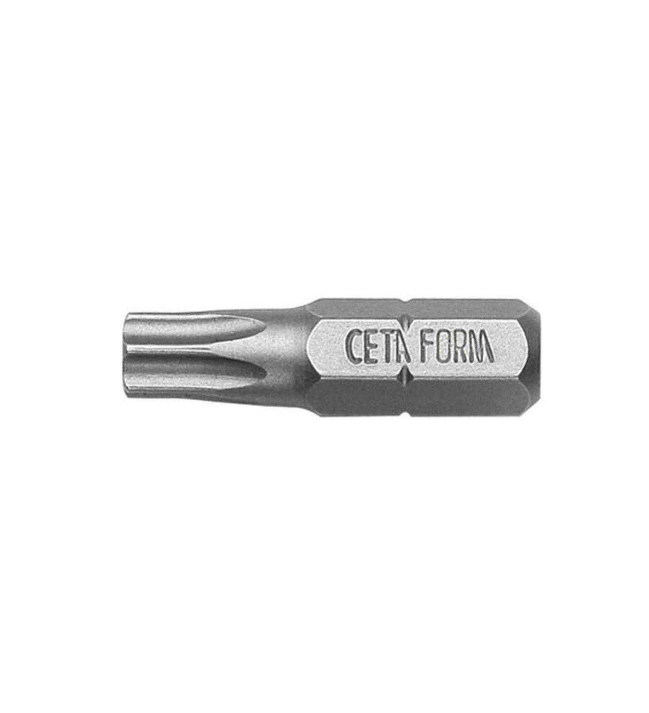 Ceta Form 1/4'' Delikli TORX Bits Uç - T40 x 25 mm