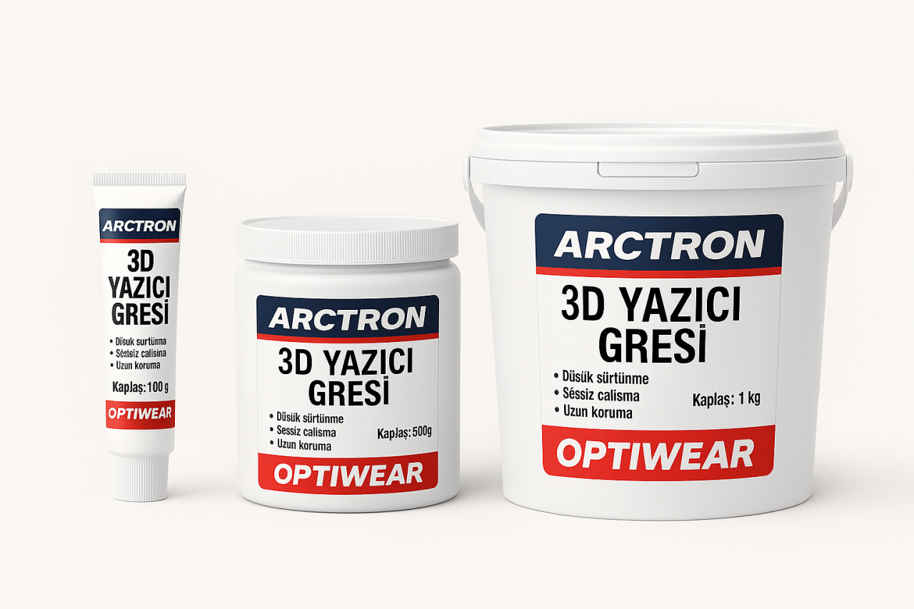 Arctron 3D Yazıcı Gresi: Sessiz, Hassas ve Uzun Ömürlü Baskılar İçin Profesyonel Çözüm
