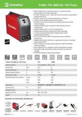 Power TIG 3000 AC/DC Pulse Su Soğutmalı İnverter Kaynak Makinası