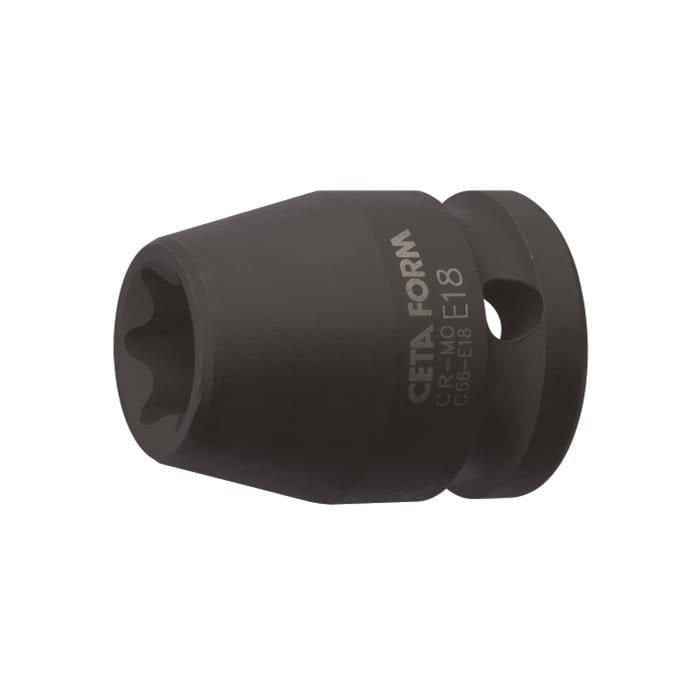 Ceta Form 1/2'' Dış TORX Havalı Lokma Anahtar - E24 / Kartlı