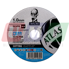 Atlas Paslanmaz Çelik - İnox Kesici Taş 125x1,0x22,23