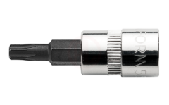 Ceta Form 1/4'' Delikli TORX Uçlu Lokma- T10 x 37 mm / Kartlı