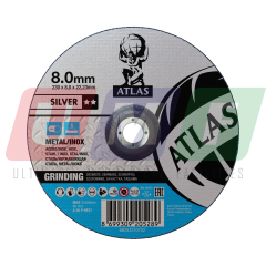 Atlas Paslanmaz İnox Taşlama Taşı 230x8,0x22,23