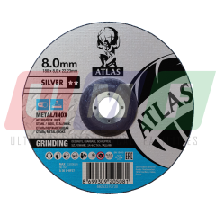 Atlas Paslanmaz İnox Taşlama Taşı 180x8,0x22,23
