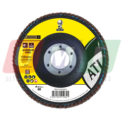 Atlas Metal Flap Disk AO 40 Kum 115x22,23