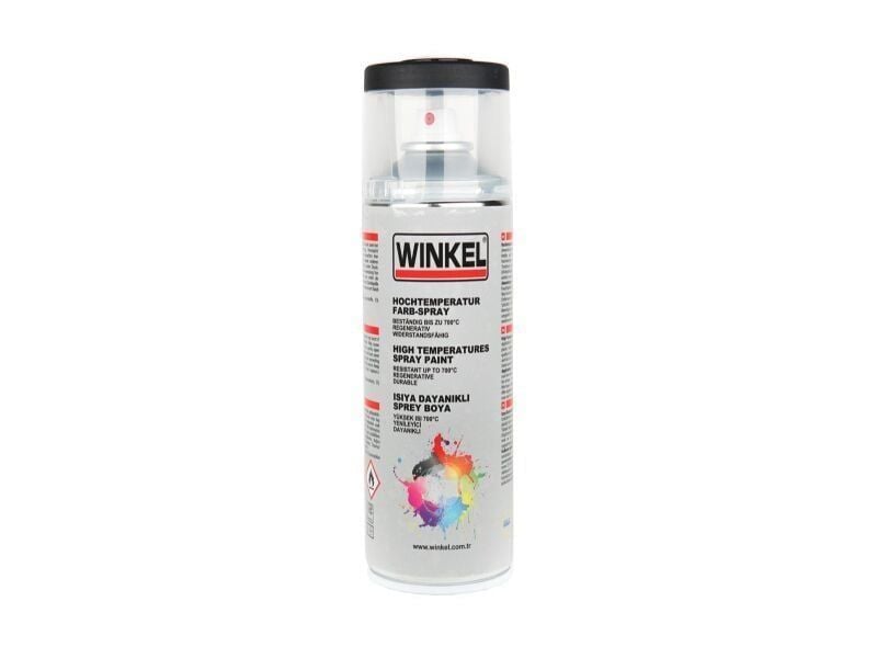 Winkel Yüksek Isıya Sprey Boya Dayanıklı Gri 400 ML