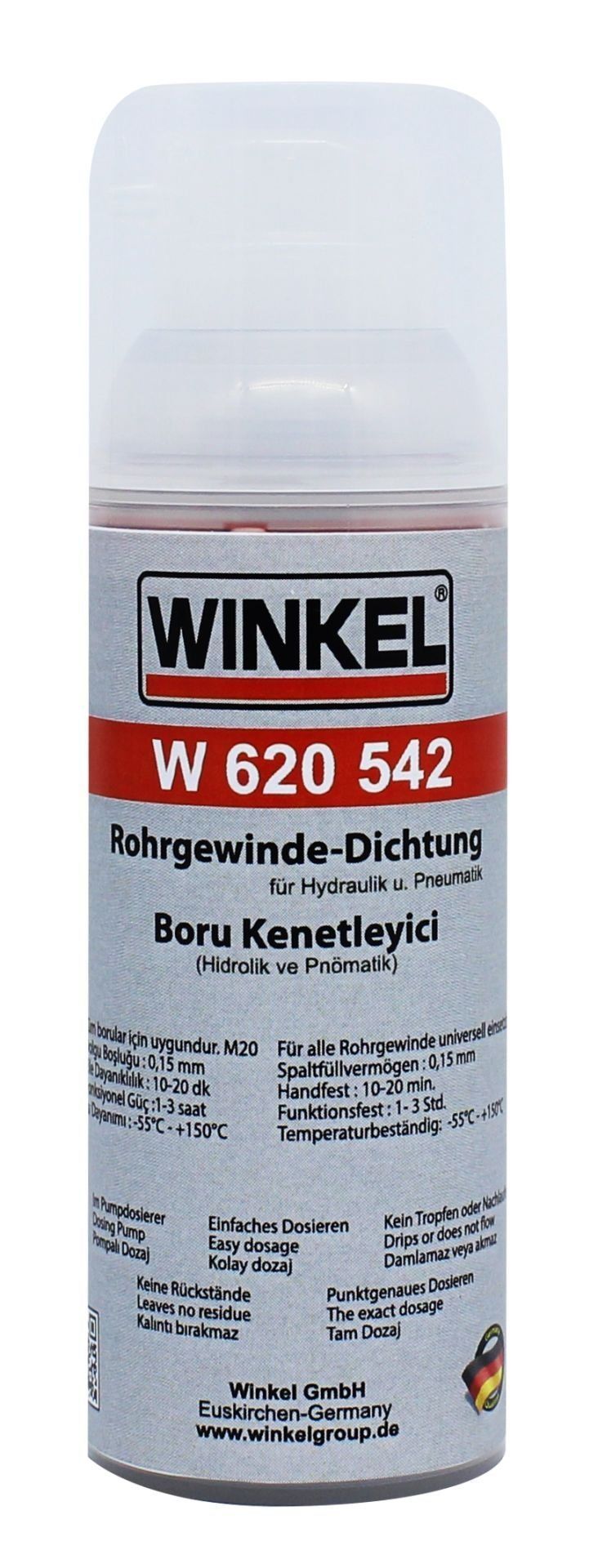 Winkel Dişli Sızdırmaz Boru Kenetleyici 620-542 Pompalı 50 GR