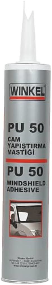 Winkel Oto Cam Yapıştırma PU 40 Siyah Kartuş 310 ML