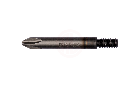 Ceta Form M5 Pozidriv Bits Uç (Vidalama Makineleri için) - PZ2 x 45 mm