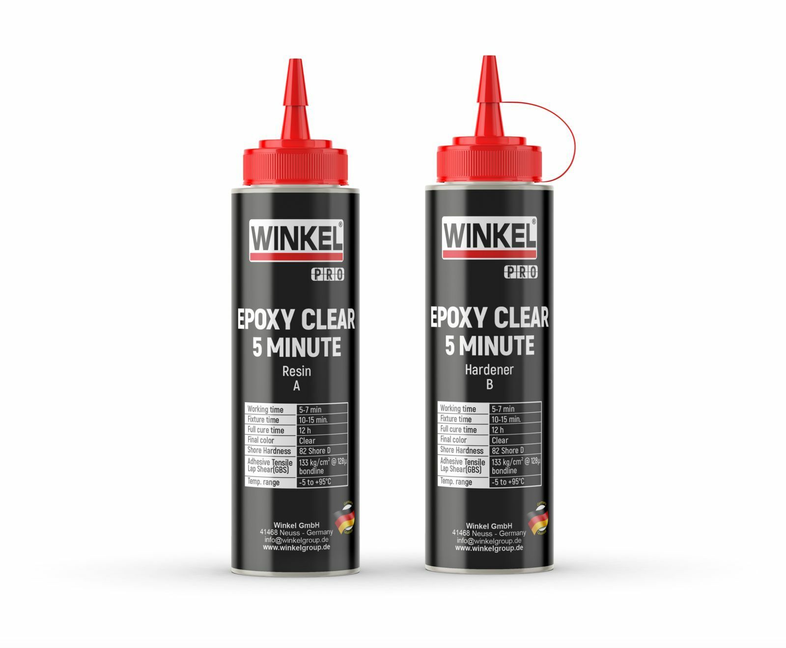 Winkel PRO Epoxy Clear 5 Minute İkiz Tüp Epoksi Reçine