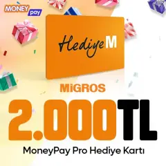 Migros 2000 TL Hediye Çeki
