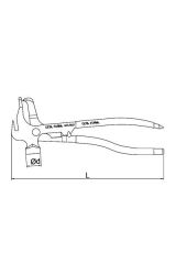 Ceta Form Balans Kurşun Pensesi- 240 mm