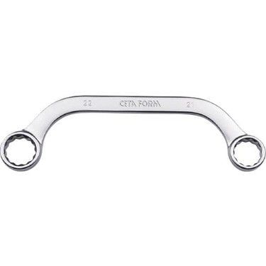 Ceta Form Yıldız İki Ağız Yarım Ay Anahtar - 14x17 mm