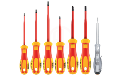 Ceta Form 7 Parça C-PLUS Slimline 1000V Tornavida Takımı - Düz/PZ