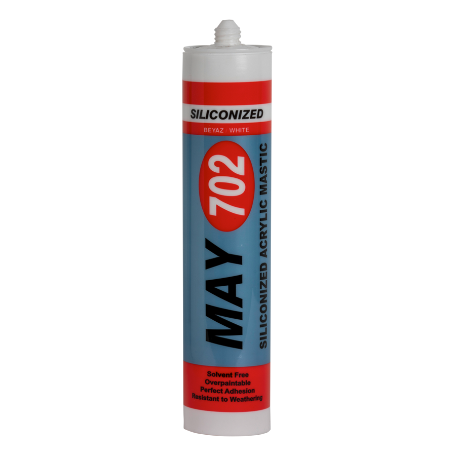MemoSil May 702 Silikonize Mastik Beyaz 310 ML