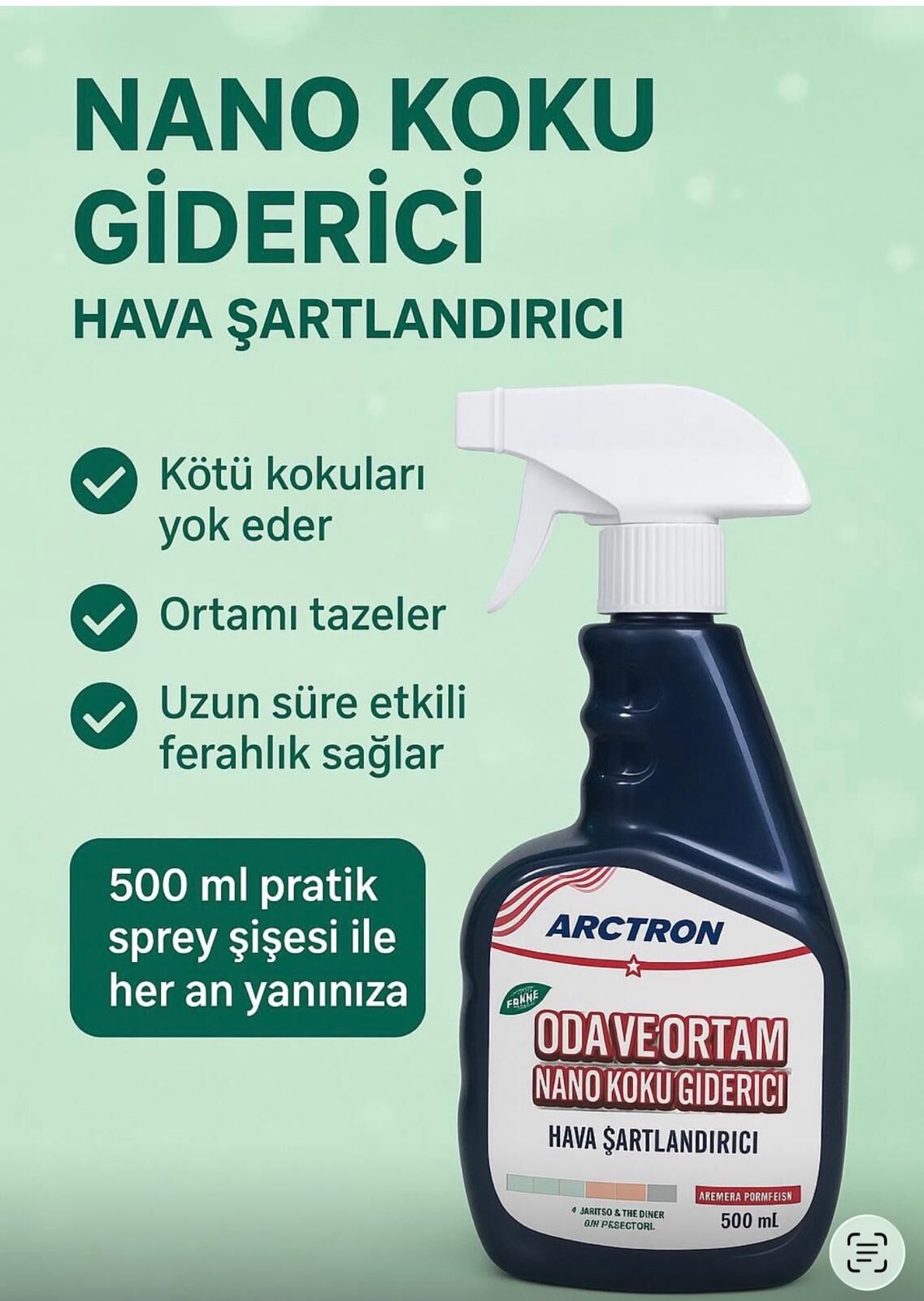 Arctron Magic - Hava Şartlandırıcı Koku Giderici