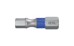 Ceta Form 1/4'' Allen Bits Uç (Renk Kodlu) - 3.0 x 25 mm