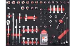 Ceta Form 79 Parça 3/8'' Lokma ve TORX Alet Seti (EVA'lı)