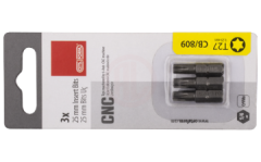 Ceta Form 3 Parça 1/4'' TORX Bits Uç - T25 x 25 mm / Kartlı